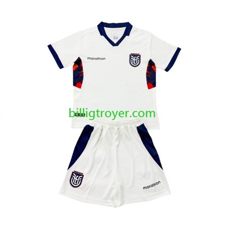Billige Fotballdrakter Ecuador Barn Tredjedraktsett World Cup 2026 Kortermet